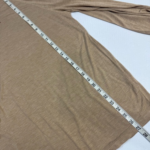 Vince Tan Long Sleeve Top Size Large - Picture 6 of 9